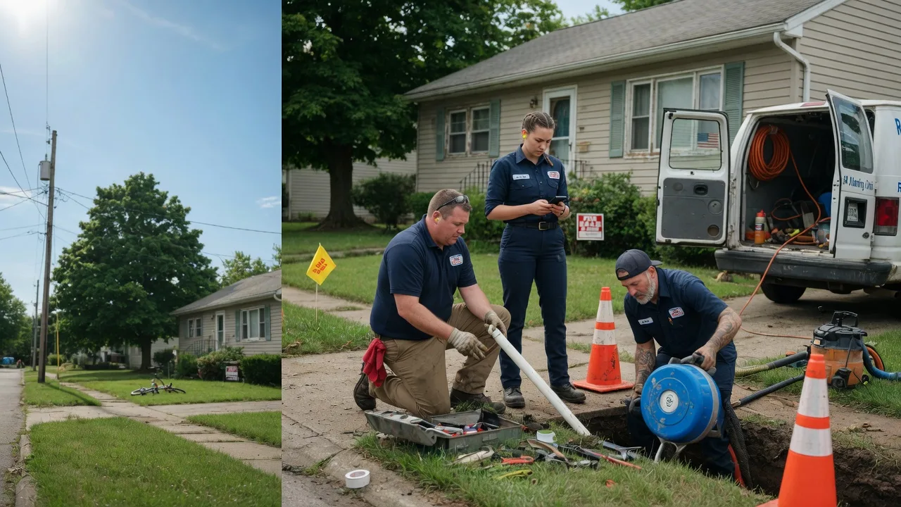Sewer Line Repair in Six Mile Run, PA near me